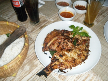 Hidangan Khas sea food Jimbaran