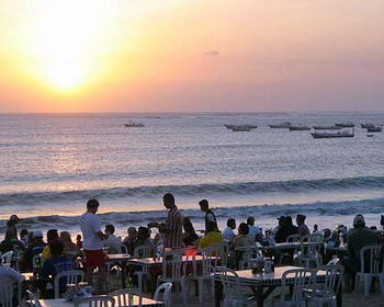 Dinner sea food Jimbaran